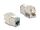 DeLOCK Keystone Modul RJ45 Buchse zu LSA Cat.6A werkzeugfrei farbig Set 8 Stück