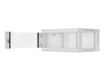 Lanberg WF01-6404-10S Rack 4U Wandmontiertes Regal Grau