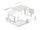 Lanberg WF01-6404-10S Rack 4U Wandmontiertes Regal Grau