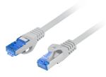 Lanberg PCF6A-10CC Netzwerkkabel Grau 3 m Cat6a S/FTP (S-STP)