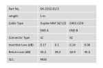 Digitus LWL Multimode OM 3 Patchkabel, LC / SC