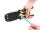DeLOCK Universelle Crimpzange mit Abisolierer für 10P (RJ50), 8P (RJ45), 6P (RJ12/11), 6P DEC oder 4P Modular Stecker