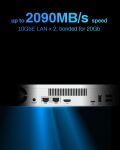 TERRAMASTER U4-500, 1U 4bay NAS, Core i3 1215U Ultra-Short