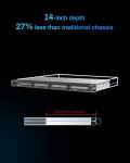 TERRAMASTER U4-500, 1U 4bay NAS, Core i3 1215U Ultra-Short