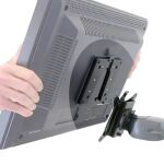 Ergotron Quick Release LCD Bracket Schwarz Metall