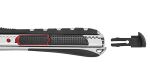 Wedo 78 7009 Schwarz, Silber Abbrechmesser