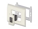 DELOCK Easy 45 HDMI Modul gewinkelt 90° 22,5 x 45 mm