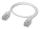Ubiquiti UACC-Cable-Patch-EL-C6A-0.3M-W Netzwerkkabel Durchscheinend, Weiß 0,3 m Cat6a Rund