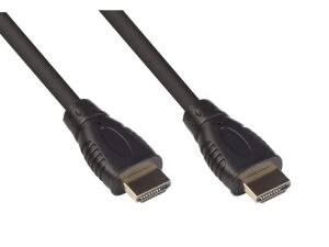 Alcasa 4520-015 HDMI-Kabel 1,5 m HDMI Typ A (Standard) Schwarz