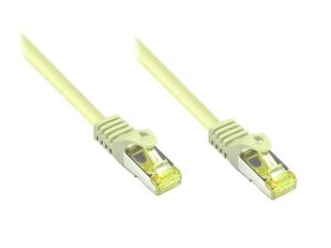 Alcasa 0.15m Cat7 RJ-45 Netzwerkkabel Grau 0,15 m S/FTP (S-STP)