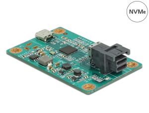 DELOCK Konverter USB Type-C zu SFF-8643