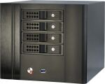 Inter-Tech SC-4004 Small Form Factor (SFF) Schwarz
