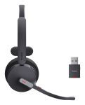 Yealink WH64 Hybrid Mono Teams Kopfhörer Kabellos Kopfband Büro/Callcenter Mikro-USB Bluetooth Schwarz