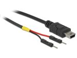 DELOCK Stromkabel USB Mini-B auf 2x Pfostenstecker 10cm