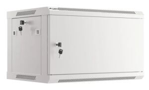 Lanberg WF01-6406-00S Rack 6U Wandmontiertes Regal Grau