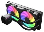 LC-Power LC-CC-240-B-ARGB Computerkühlsystem Prozessor All-in-One-Flüssigkeitskühler 12 cm Schwarz