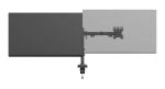 Neomounts DS60-600BL2 Monitorarm 10-32" - Quick Fix - 180°-Stopp
