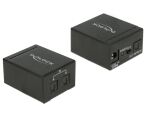 DELOCK TOSLINK Switch 2 x TOSLINK in zu 1 x TOSLINK out
