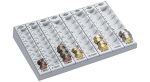 Wedo 160 780037 Bargeldaufbewahrungsbox Metall Hellgrau