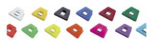 Wedo 126 1299 Papierklammer Kunststoff, Stahl