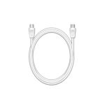 MediaRange MRCS163 Koaxialkabel 3 m Koaxial Weiß