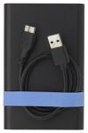 Verbatim StoreNGo Enclosure Kit HDD / SSD-Gehäuse Schwarz, Blau 2.5"