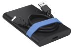 Verbatim StoreNGo Enclosure Kit HDD / SSD-Gehäuse Schwarz, Blau 2.5"