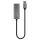 Lindy 43313 Kabeladapter USB-A RJ-45 Silber