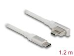 DELOCK Thunderbolt-Kabel3 USB-C Kabel 4K 60Hz gewinkelt 1,2m