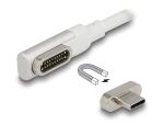 DELOCK Thunderbolt-Kabel3 USB-C Kabel 4K 60Hz gewinkelt 1,2m