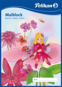 Pelikan 137661 Kunstdruckpapier Kunstpapier 30 Blätter