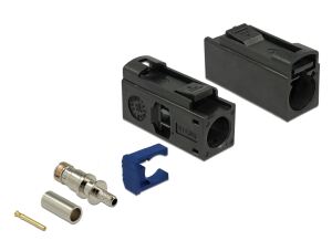 DELOCK FAKRA A-Bu 25mm (lang) zum Crimpen