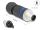 DeLOCK M12 Steckverbinder A-kodiert 5 Pin Stecker zur Montage mit Schraubanschluss