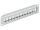 DELOCK Patchpanel 1HE 12 Keystone Ports Metall grau