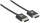 Manhattan Ultradünnes High Speed HDMI-Kabel mit Ethernet-Kanal, HEC, ARC, 3D, 4K, HDMI-Stecker auf HDMI-Stecker, geschirmt, schwarz, 1,8 m