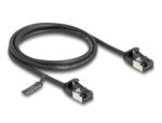 DELOCK RJ45 Kabel Stecker zu Stecker Cat.8.1 flexibel 1 m sc