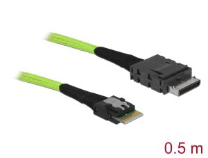 DELOCK Kabel OCuLink PCIe SFF-8611 > SFF-8654 4i 0,5 m