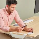 Fellowes 100137178 Verlängerungskabel 2 m 1 AC-Ausgänge Drinnen Weiß