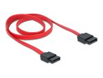 DELOCK SATA-Kabel SATA -> SATA St/St 0.70m rot