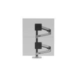 Ergotron LX Series LX Dual Stacking Arm Tall Pole 101,6 cm (40") Tisch/Bank Aluminium
