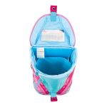 Herlitz SoftLight Plus GreenLine Pink Bubbles Schulranzen-Set Mädchen Polyester Blau, Pink