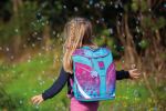 Herlitz SoftLight Plus GreenLine Pink Bubbles Schulranzen-Set Mädchen Polyester Blau, Pink