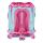 Herlitz SoftLight Plus GreenLine Pink Bubbles Schulranzen-Set Mädchen Polyester Blau, Pink
