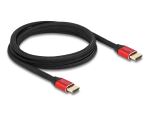 DELOCK Ultra High Speed HDMI Kabel 48 Gbps 8K 60 Hz rot 2m