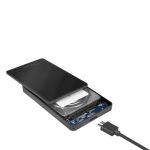 LogiLink UA0339 Speicherlaufwerksgehäuse HDD / SSD-Gehäuse Schwarz 2.5"