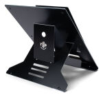 R-Go Tools Laptopständer R-Go Riser Document, ergonomisch, faltbar und einstellbar, mit Dokumentenhalter, AGR-zertifiziert, schwarz