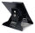R-Go Tools Laptopständer R-Go Riser Document, ergonomisch, faltbar und einstellbar, mit Dokumentenhalter, AGR-zertifiziert, schwarz