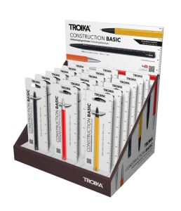 TROIKA CD147 Kugelschreiber Gemischte Farben Multifunktions-Kugelschreiber 18 Stück(e)
