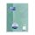 Oxford 400132378 Notizbuch A4 80 Blätter Blau, Grün