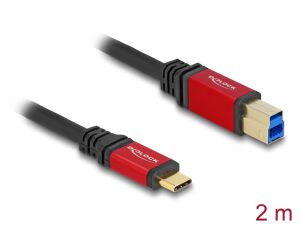 DELOCK USB 5 Gbps Kabel USB Type-C St. zu USB Typ-B St. 2m